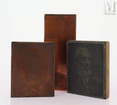 [Édouard-Alfred MARTEL] Deux portraits de Martel