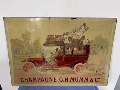 une photo d'une photo d'une voiture avec des personnes à l'intérieur