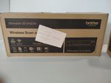 a box with a sticker on it sitting on a table