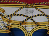 a close up of a dress with a tie on it