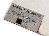 a close up of a label on a piece of paper