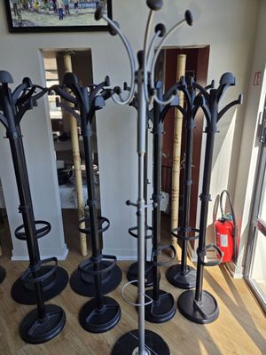 Lot de 10 porte-manteaux perroquet