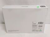 the box is empty and ready to be opened on the white surface