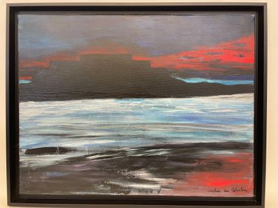 COLOMBIER (Sophie du), Vue de Mer, Château d'If ?