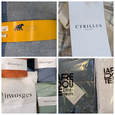 de nombreux types de vêtements exposés dans un magasin