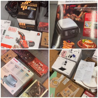 de nombreux types d'appareils électroménagers de cuisine sur la table
