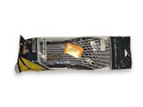a bag of food that is sitting on a white surface