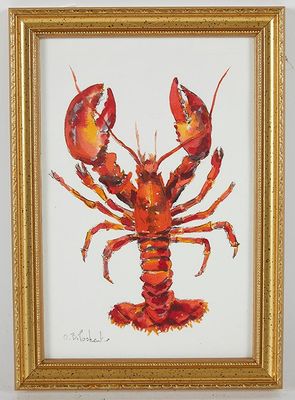 Olga BILOSHENKO (1977) "Homard", aquarelle et encre, signée …