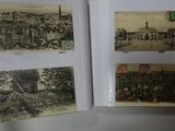 a book with pictures of people and buildings on it