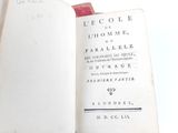 a book open to a page with writing on it