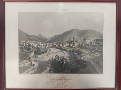 J/ Suite de trois gravures de Nice et ses environs: