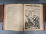 an open book with a picture of a man on a horse