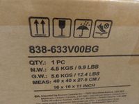 HOMCOM Pouf Coffre de Rangement Rond en Toile de Jute Ø38,5x… (photo 2)