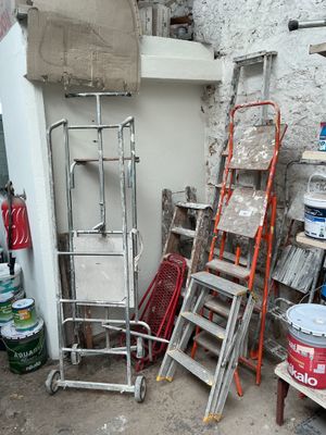 many different types of tools and supplies in this room