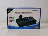 the box of a video game controller sitting on top of a table