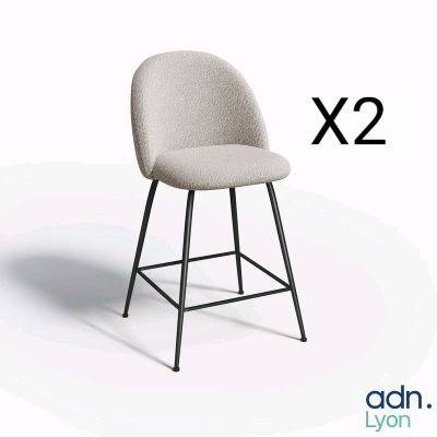 the two chairs are next to each other on a white background