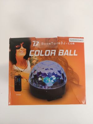 une image représentant une boîte contenant une balle colorée