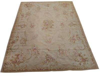 an image of a beige rug on a white background