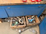 many tools that are sitting in a box on the floor