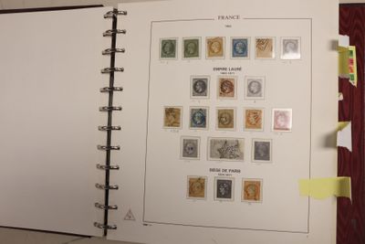 1 Album de France de 1849 à 1960 neufs et oblitérés, quelque…