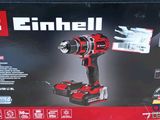 a close up of a box of a cordless drill