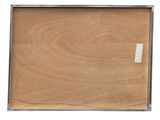 an image of a picture of a piece of wood on a white background