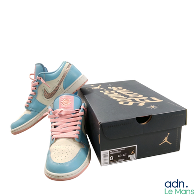 a box with a pair of shoes in it