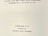 a white book with black writing on it