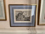 a picture of a picture hanging on a wall in a room