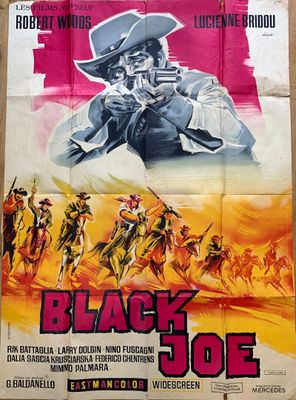 BLACK JOE - Affiche de film 158 x 114 cm
