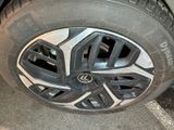 a close up of a tire on a vehicle