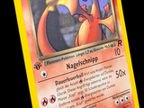 a pokemon card with a picture of a dragon on it