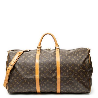 louis vuitton monogram canvas keepall bag