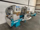 two machines that are sitting in a building