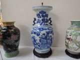 three vases that are sitting on a table