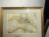 an image of a painting of a nude woman in a gold frame