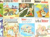 Il y a beaucoup de bandes dessinées accrochées au mur dans cette pièce.