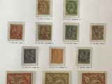 a picture of a picture of a collection of stamps