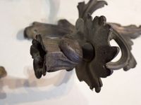 Paire d'appliques en bronze à deux bras de lumière à décor d… (photo 5)