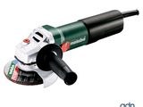 a close up of a small angle grinder on a white background