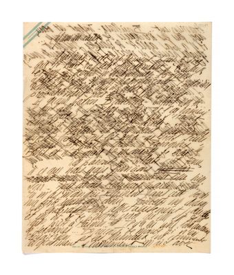 un morceau de papier sur lequel figure un dessin