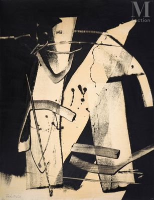 Franz FEDIER (1922-2005) Sans titre,1960