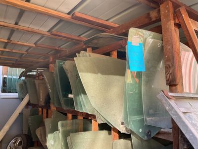 Anciennes vitres arrières, vitres passagers...