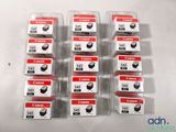 six canon ink cartridges sitting on top of each other on a table