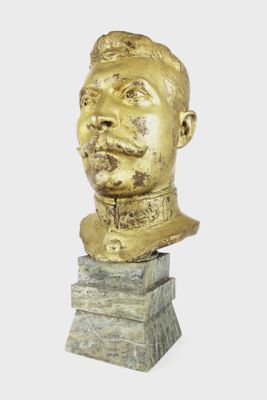 Max BLONDAT (1872-1925). "Portrait d'un officier des troupes…