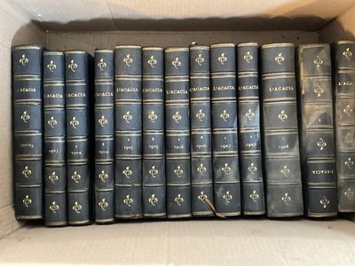 FRANC-MACONNERIE - L'Acacia. Revue d'étude Maç.