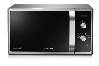 Micro-ondes de cuisine 23L SAMSUNG 800W noir et gris - MS23F…