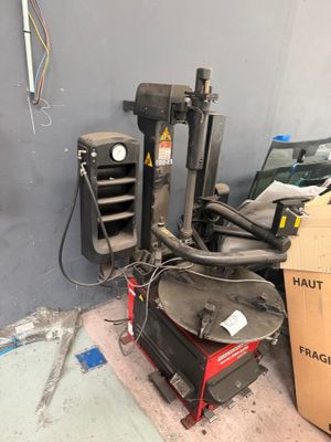 a picture of a pile of junk in a garage