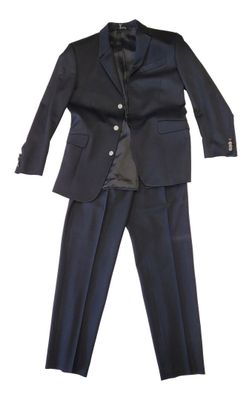 THIERRY MUGLER Costume pantalon pour homme noir en pure lain…