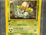 une carte Pokémon sur laquelle figure une grenouille